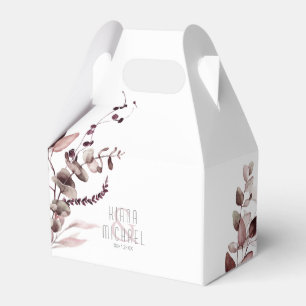 Ballotins Dreamy Foliage Mariage Bourgogne V2 ID817