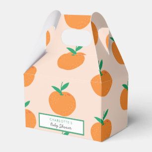 Ballotins du Baby shower orange Little Cutie