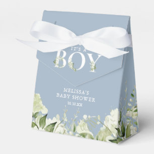 Ballotins Dusty Blue C'Est Un Garçon Baby shower Foliage ver