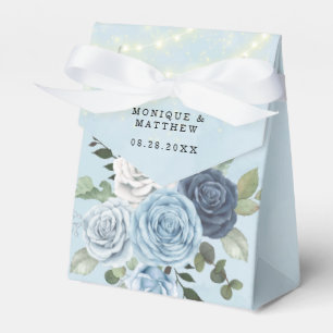 Ballotins Dusty Navy Blue Peony Mariage
