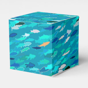 Ballotins École de Poissons, Turquoise, Bleu et Aqua