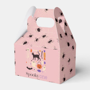 Ballotins Éffrayant Un Halloween Motifs Rose 1er Anniversair
