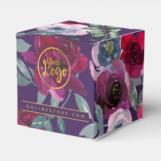 Ballotins Éggplant Purple Sage Vert Floral Marque Produit