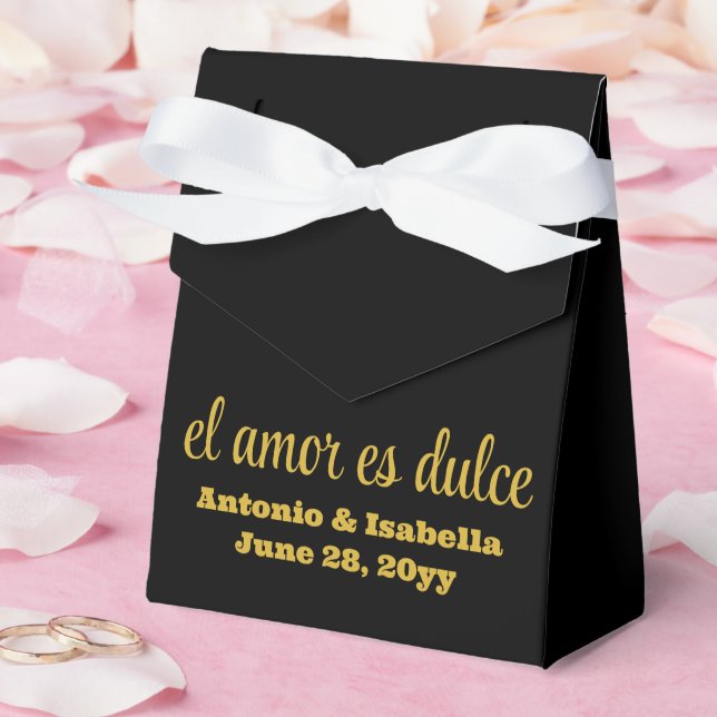 Ballotins El amor es dulce mariage accueil pour invités (Mariage)