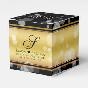 Ballotins Élégant 50e anniversaire de Mariage d'or