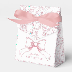 Ballotins Élégant Baby shower de fille de la cou rose