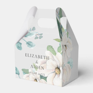 Ballotins Elégant Botanique Floral Aquarelle Mariage Gris