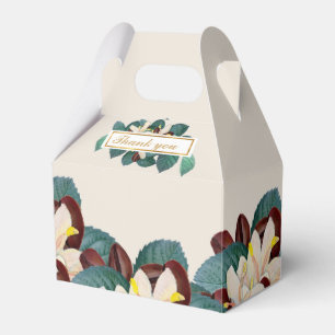 Ballotins élégant café haricot merci fête