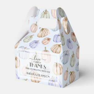 Ballotins Élégant Citrouille Blue Boy Baby shower Ballotin