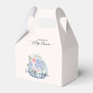 Ballotins Elégant Citrouille de fleurs Hydrangea Baby shower