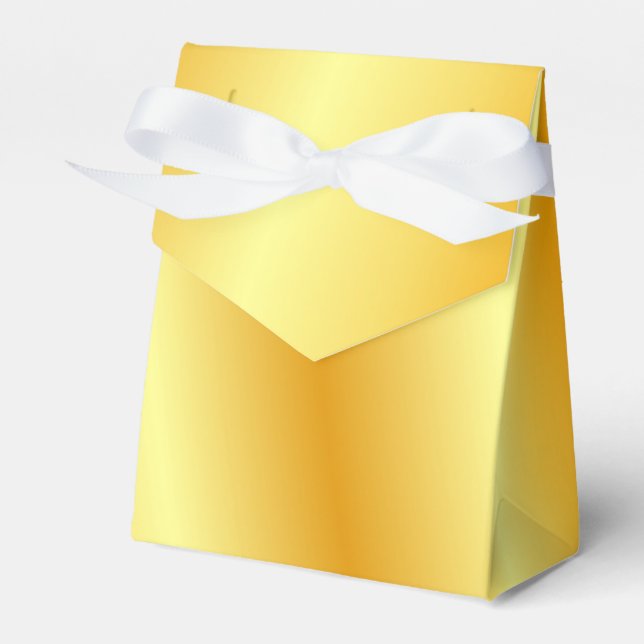 Ballotins Elégant Faux Gold Metallic Look Modèle moderne (Verso)