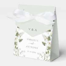 Elégant Fleur sauvage d'aquarelle Mariage