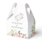 Elégant Jardin Floral de Peony Rose Bleu Mariage