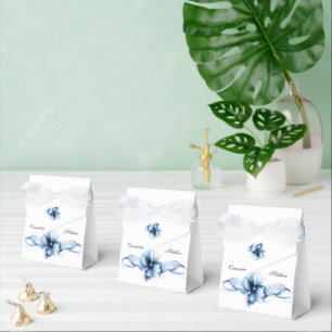 Ballotins Elégant Mariage bleu bleu marine