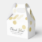 Elégant Mariage Faux Gold Foil Parties scintillant