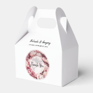 Ballotins Élégant Mariage Pink Peonies