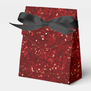 Ballotins Elégant métal rouge & or Confetti