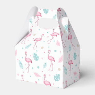 Ballotins Élégant motif flamant rose