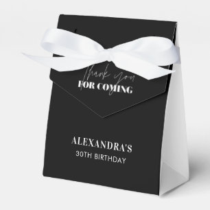 Ballotins Élégant Noir Blanc Merci