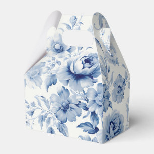 Ballotins Elégant Pastel Blue Watercolor Roses