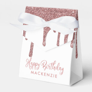 Ballotins Elégant Rose Gold Sparkle Parties scintillant Driv