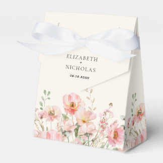 Ballotins Elégante aquarelle Fleur sauvage Jardin Mariage
