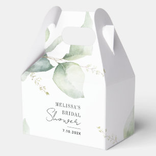 Ballotins Élégante Baby Shower Eucalyptus Aquarelle