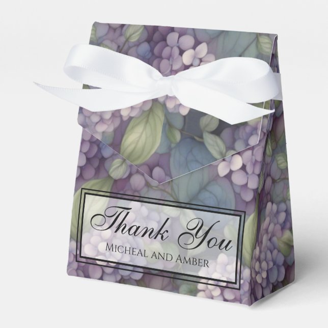 Ballotins Elégante couleur douce pourpre foncé boho aquarell (Verso)