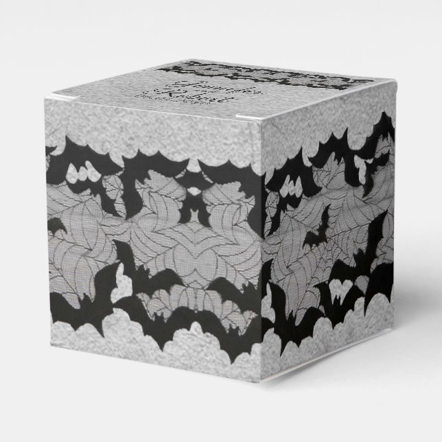 Ballotins Élégante dentelle gothique de chauve-souris Posh b (Verso)