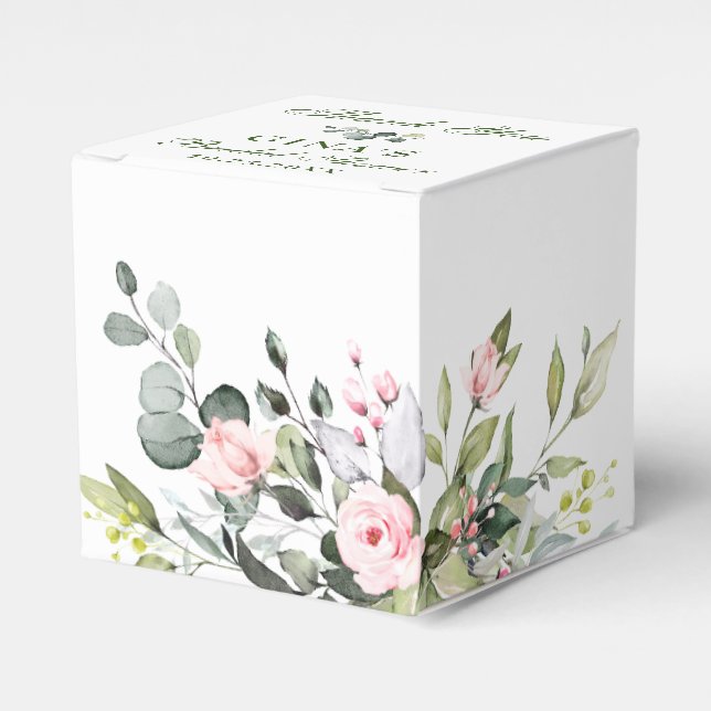 Ballotins Élégante Fête des mariées Rose de l'Eucalyptus Blu (Verso)