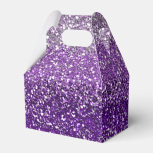 Ballotins Élégante Parties scintillant Ombre violette