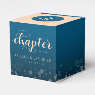 Ballotins Elégante Pêche Océanique Bleu Mariage Un Nouveau C