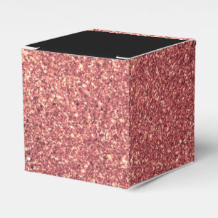 Ballotins Elégante rose chick moderne parties scintillant or