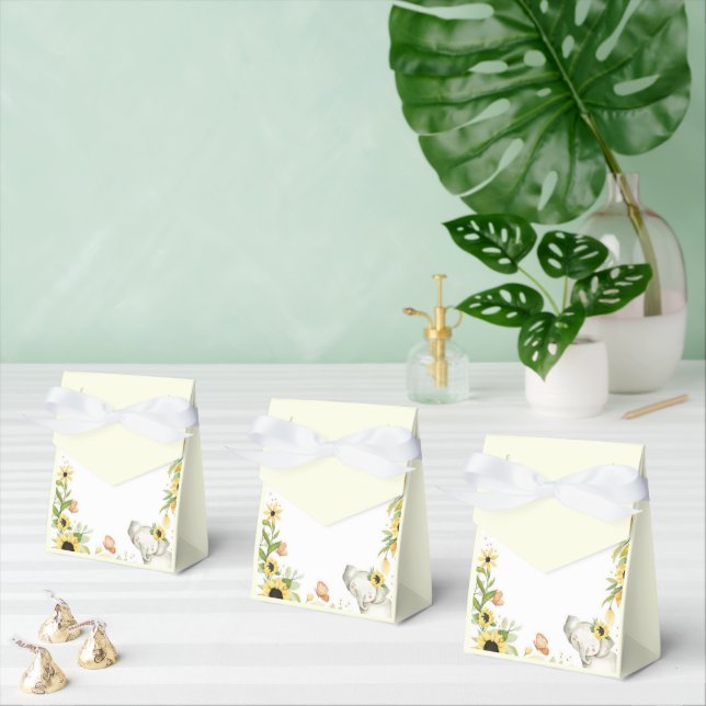 Ballotins Elephant and Sunflower Animal First Birthday  (Multiple)