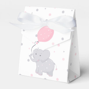 Ballotins Eléphant Baby shower fille mignonne Ballotin