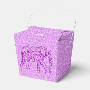 Ballotins Eléphant fleur - améthyste violet