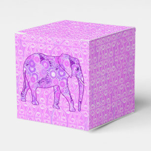 Ballotins Elphant tourbillon fractal - violet et orchidée