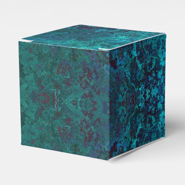 Ballotins Emerald Gemstone Party Favoriser Box (Verso)