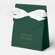 Emerald Green & Gold Chic Mariage