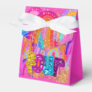 Ballotins Enfants 4e anniversaire Rainbow Parties scintillan