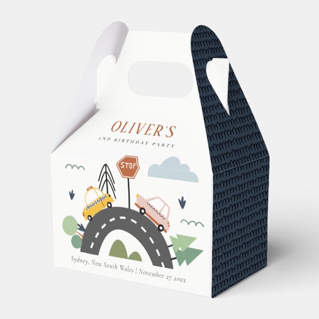 Ballotins Enfants mignons Véhicule Urbain Voiture Route N'im (Verso)