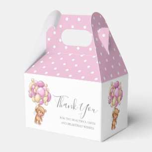 Ballotins Enfants Teddy Balloon Ballotin rose