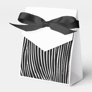 Ballotins Ensemble-cadeau, rayures zèbre noir