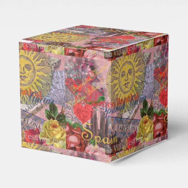Ballotins Espagne Sunshine Espagnol Travel Art (Verso)