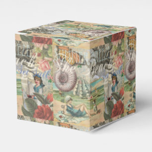 Ballotins été plage vintage pieuvre antique voile