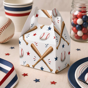 Ballotins Étiquettes de faveur de baseball pour enfants