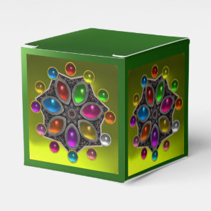 Ballotins ÉTOILE BRILLANTE, JEUX COLORÉS JAUNE Or Vert