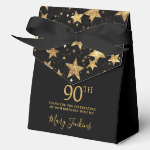 Ballotins Étoiles dorées pour les 90 ans, Merci