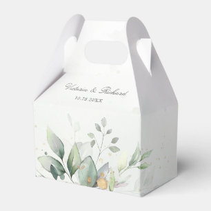 Ballotins Eucalyptus Verdure Or Feuille Merci 