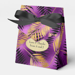 Ballotins Exotique Tropical violet et or